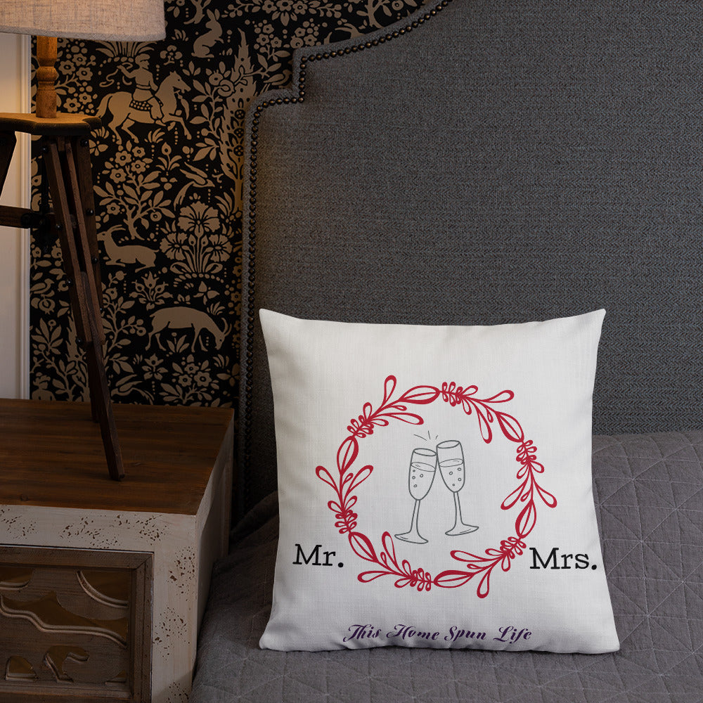 Premium Accent Pillow - Couple