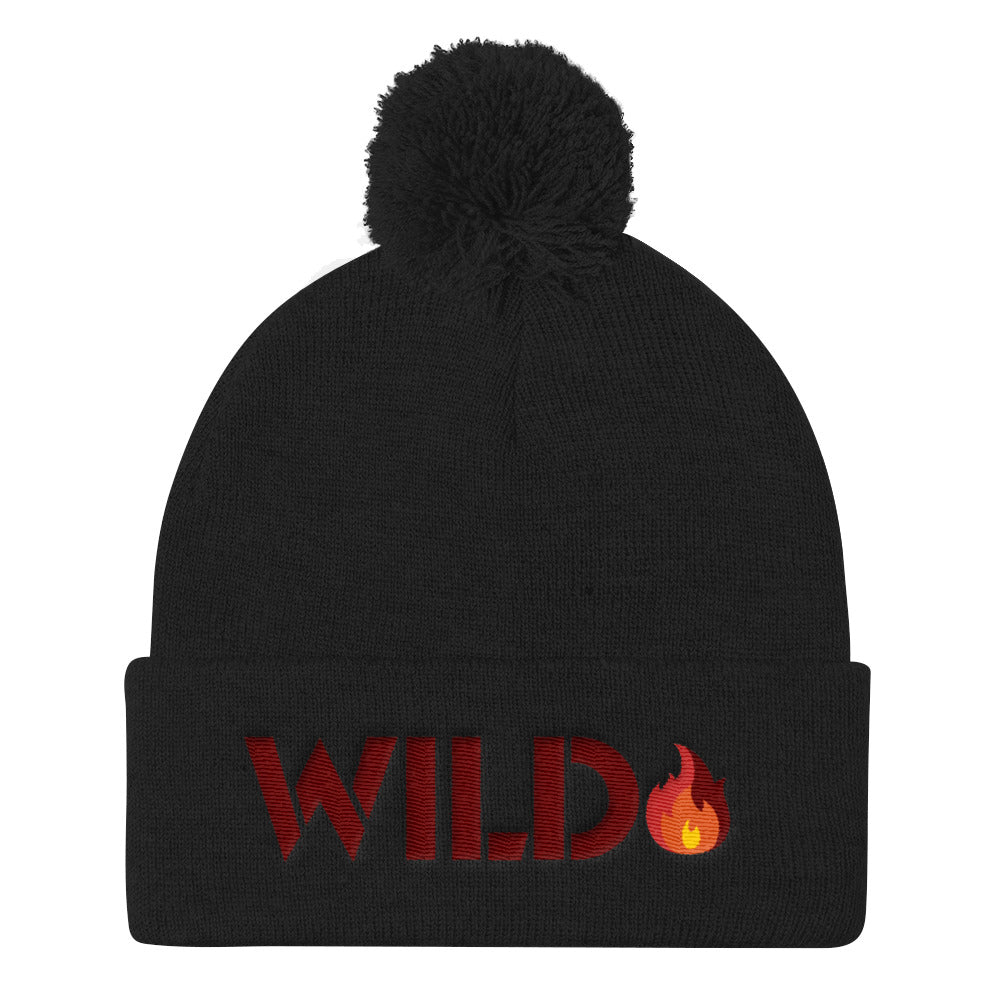 Pom Pom Beanie - Wild