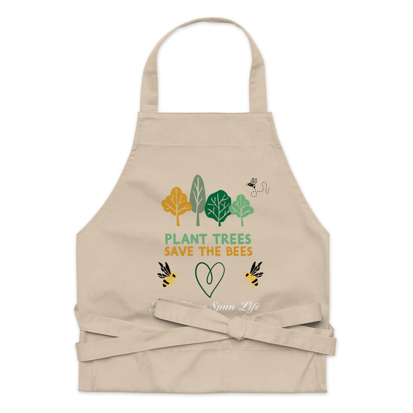 Save the Bees organic cotton apron