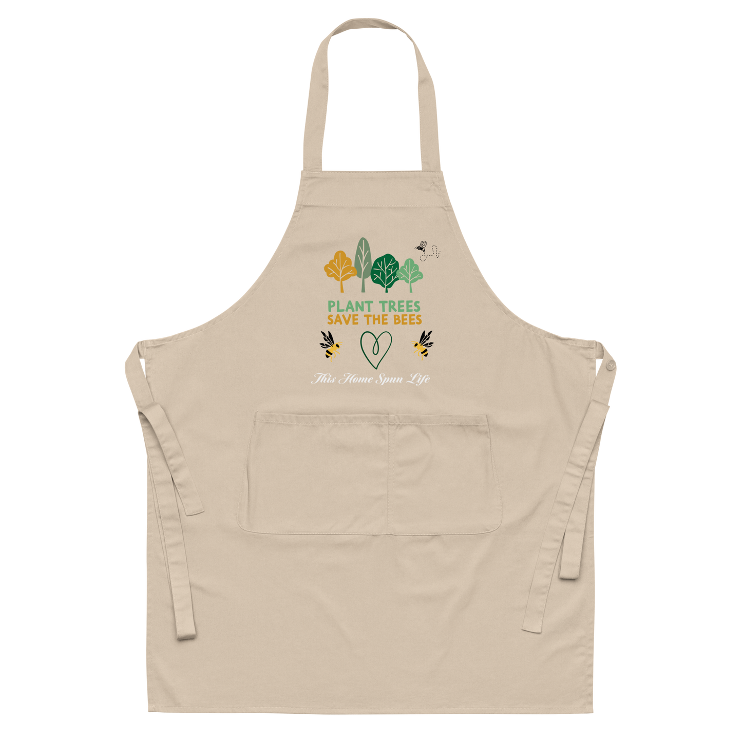 Save the Bees organic cotton apron