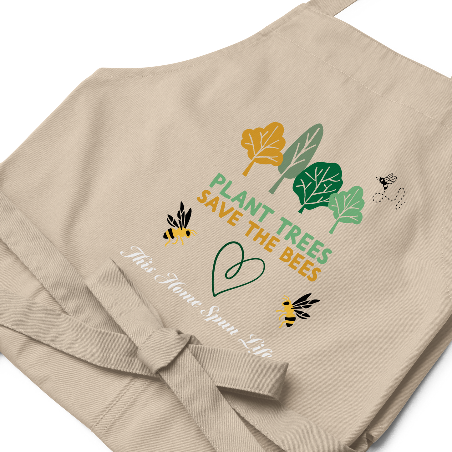 Save the Bees organic cotton apron