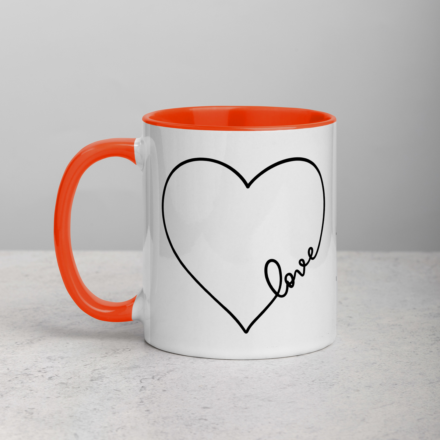 Mug with Color Inside - Galentine