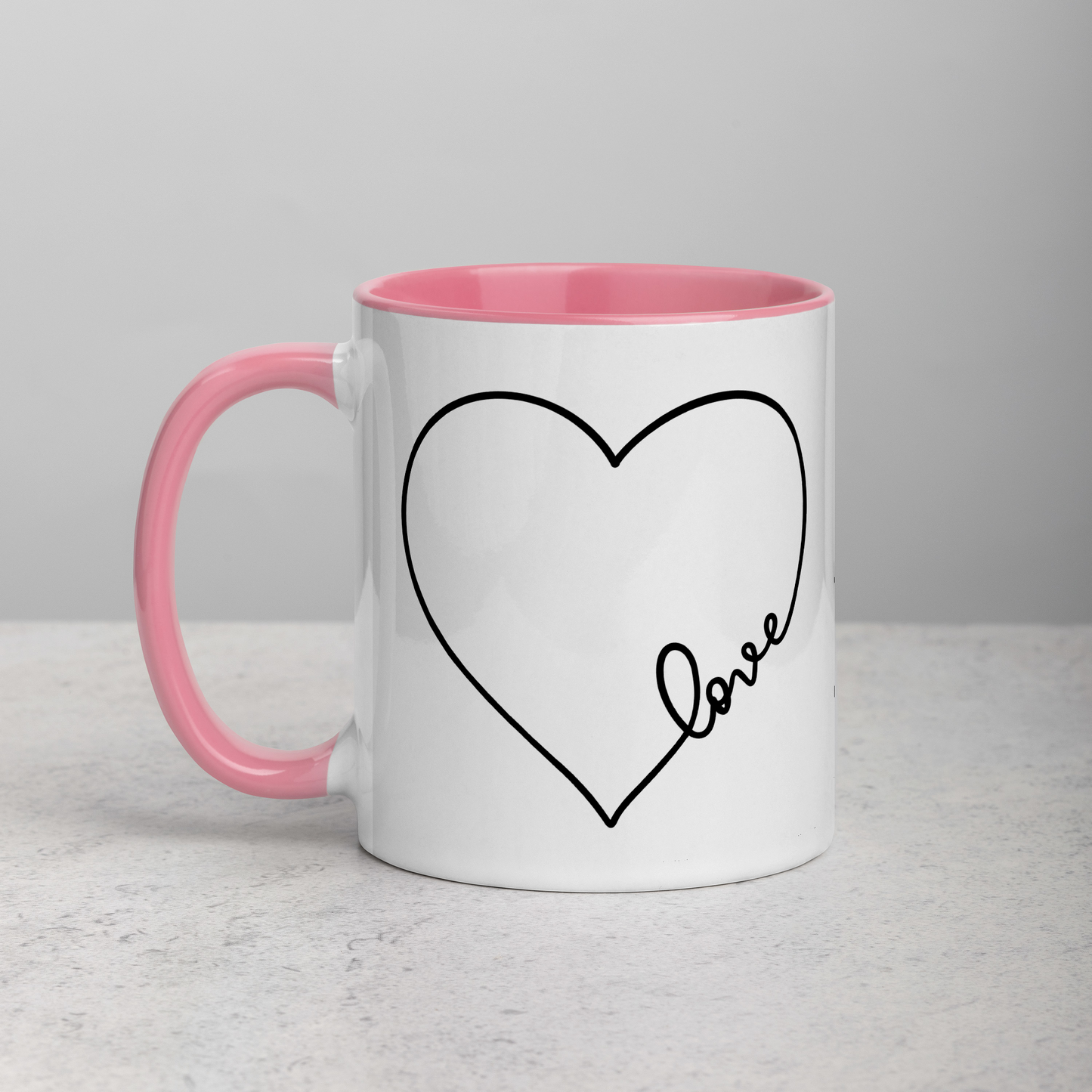 Mug with Color Inside - Galentine